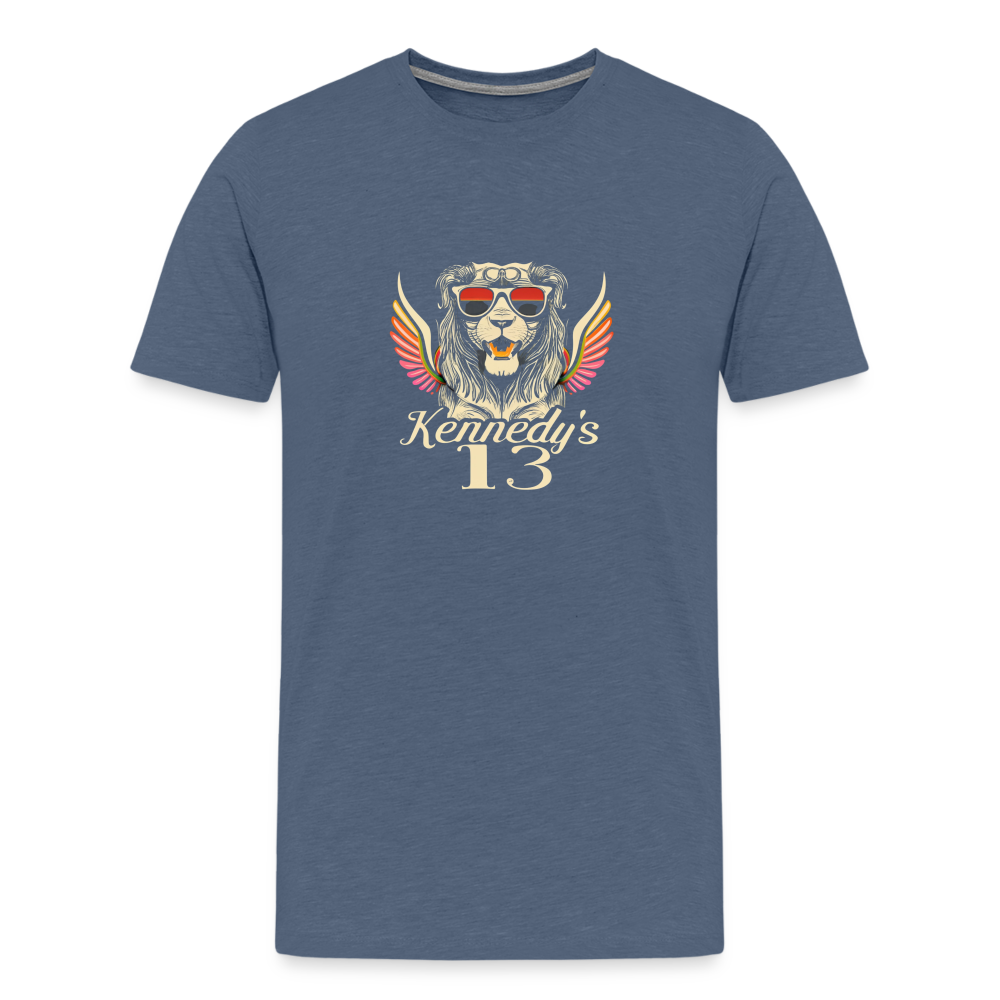 2023 Kennedy's 13 Premium Tee - heather blue