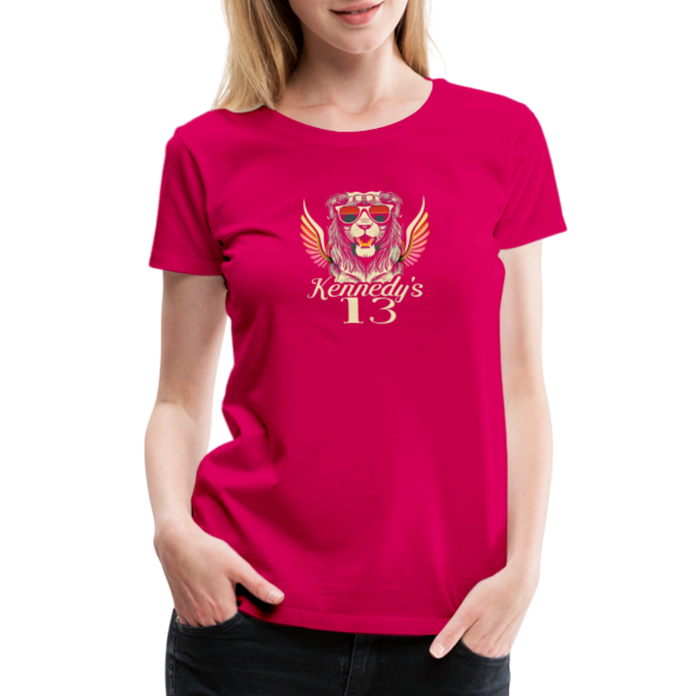 2023 Kennedy's 13 Premium Tee- Woman's - dark pink
