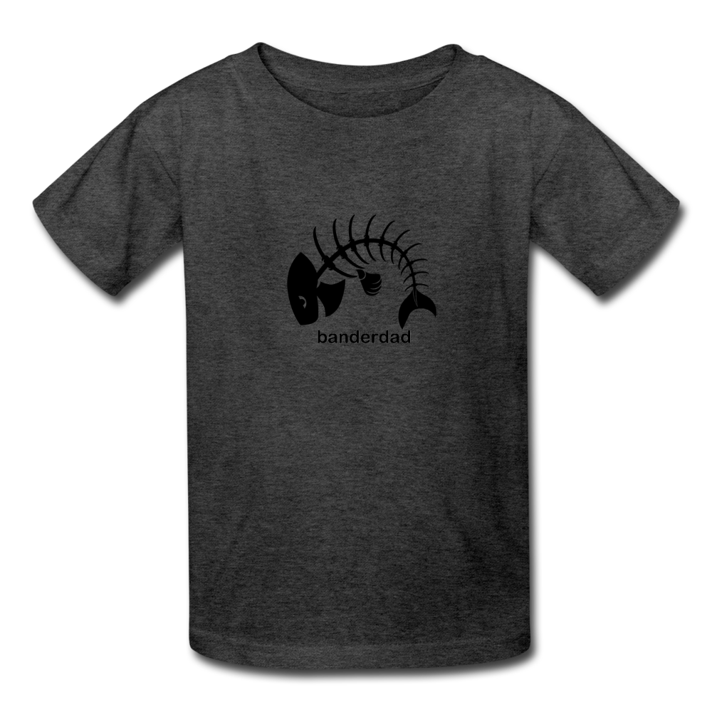 Banderdad Bonefish Kids' T-Shirt - heather black