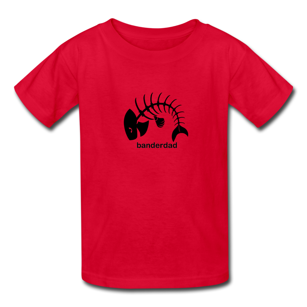 Banderdad Bonefish Kids' T-Shirt - red