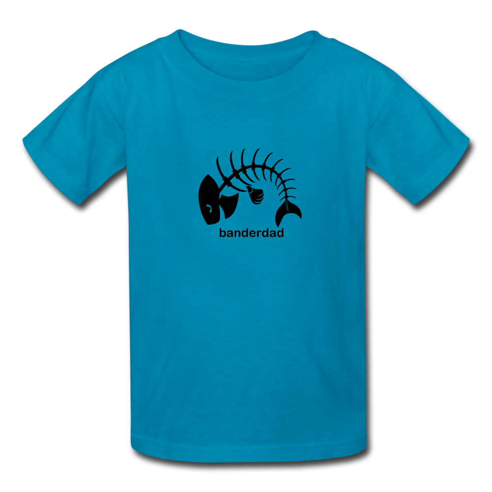 Banderdad Bonefish Kids' T-Shirt - turquoise