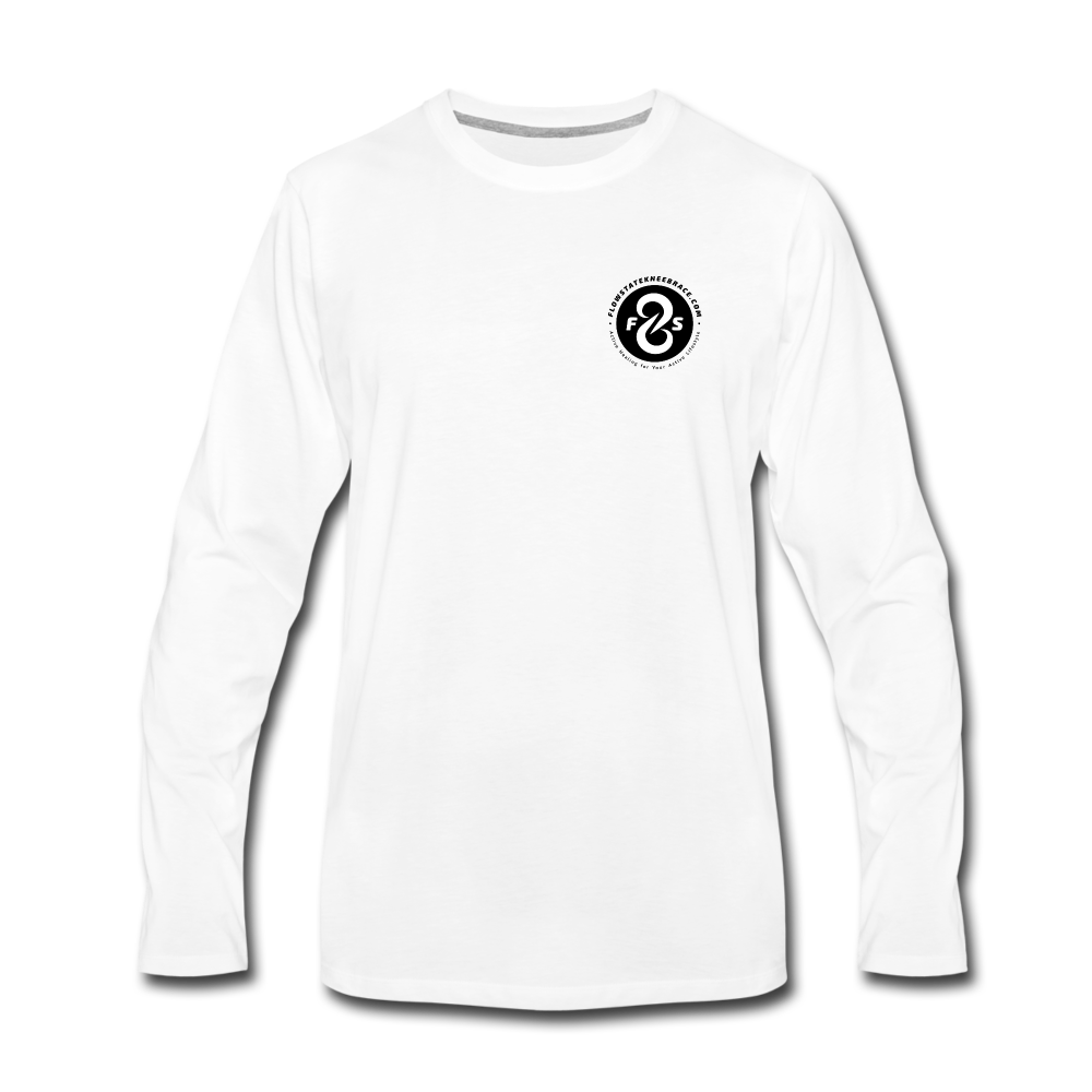 FlowState Premium Long Sleeve T-Shirt - white