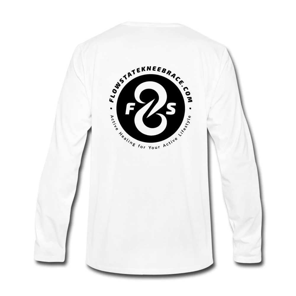 FlowState Premium Long Sleeve T-Shirt - white