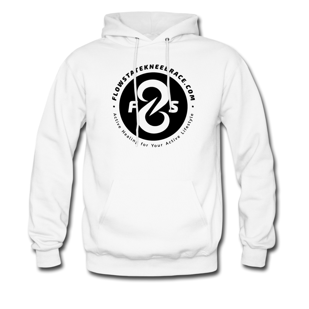 FlowState Premium Men's Hoodie - white
