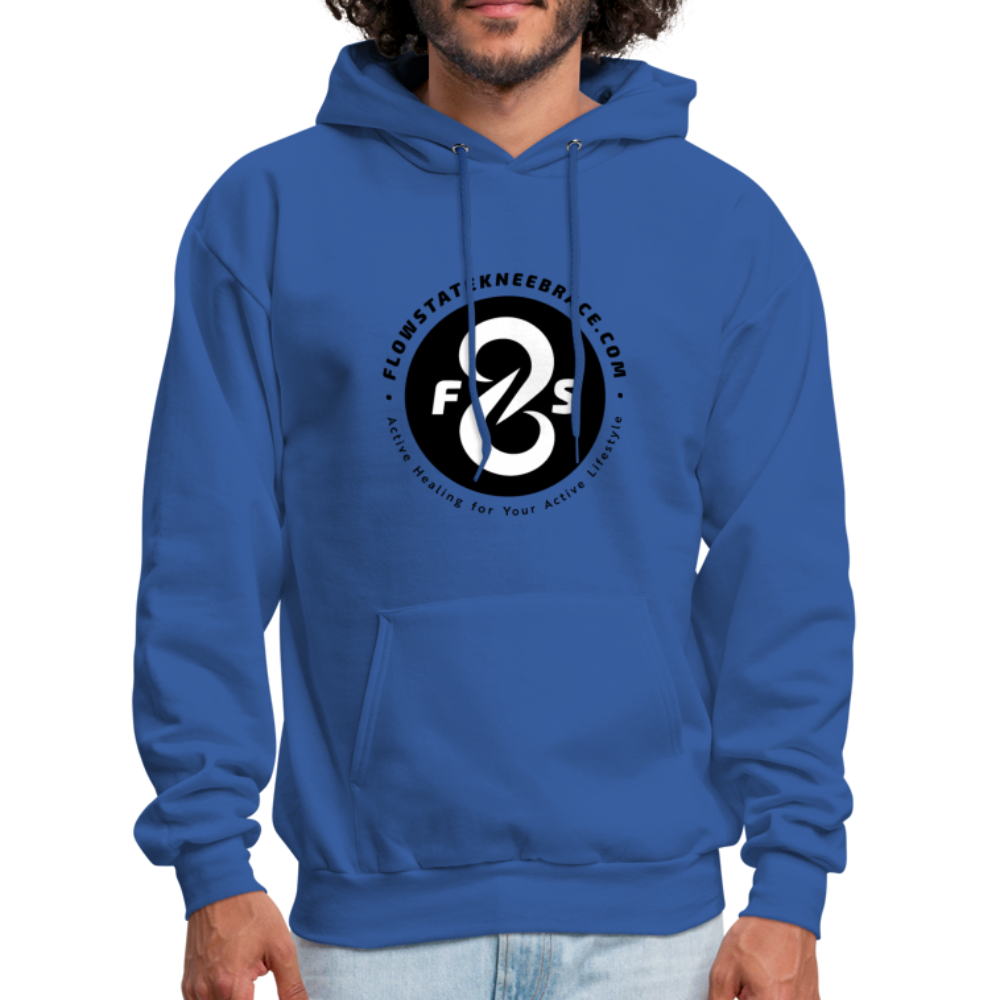 FlowState Premium Men's Hoodie - royal blue