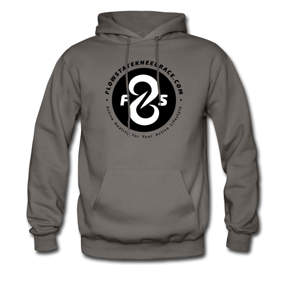 FlowState Premium Men's Hoodie - asphalt gray