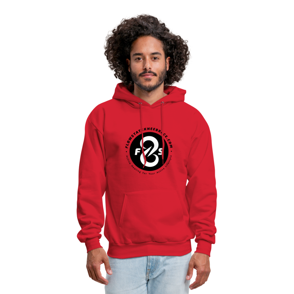 FlowState Premium Men's Hoodie - red