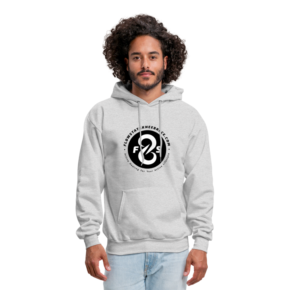 FlowState Premium Men's Hoodie - ash