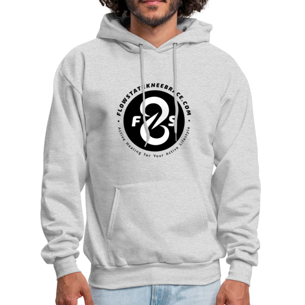 FlowState Premium Men's Hoodie - ash