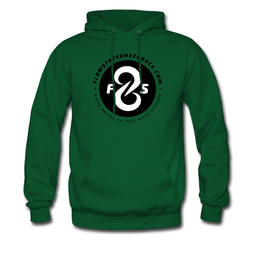 FlowState Premium Men's Hoodie - forest green