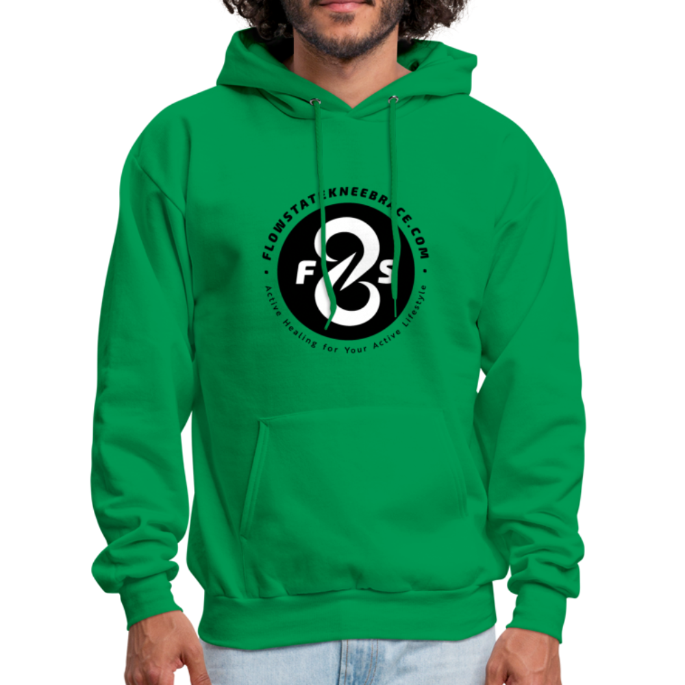 FlowState Premium Men's Hoodie - kelly green