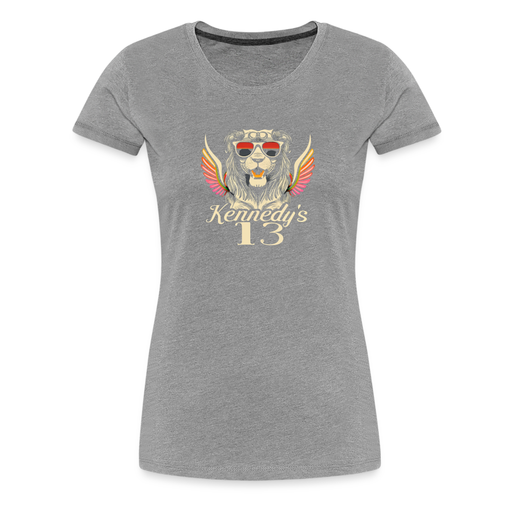 2023 Kennedy's 13 Premium Tee- Woman's - heather gray