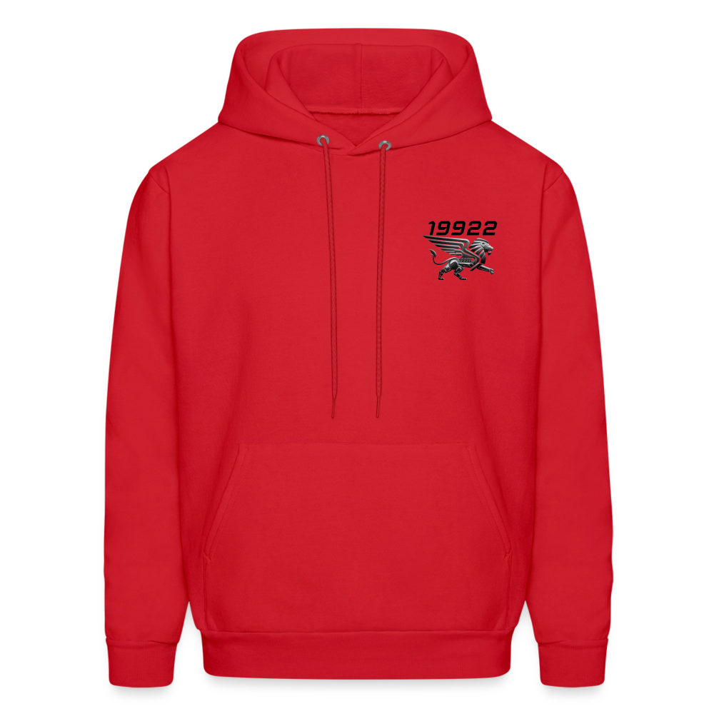 Men's Hoodie - red