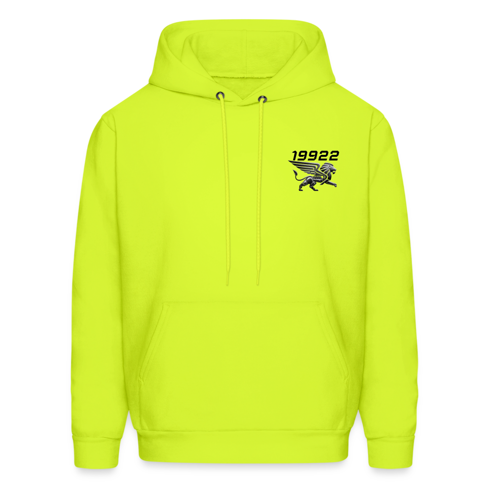 Men's Hoodie - safety green