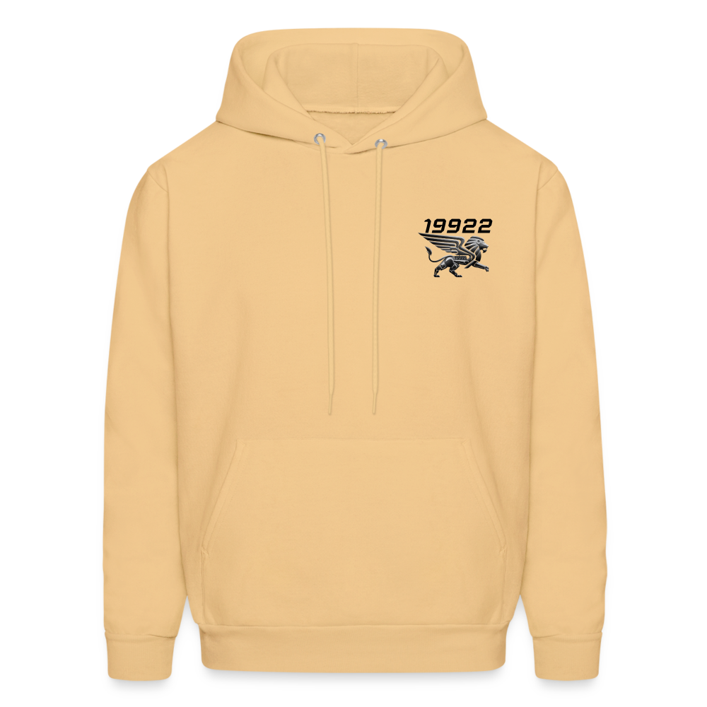 Men's Hoodie - light yellow