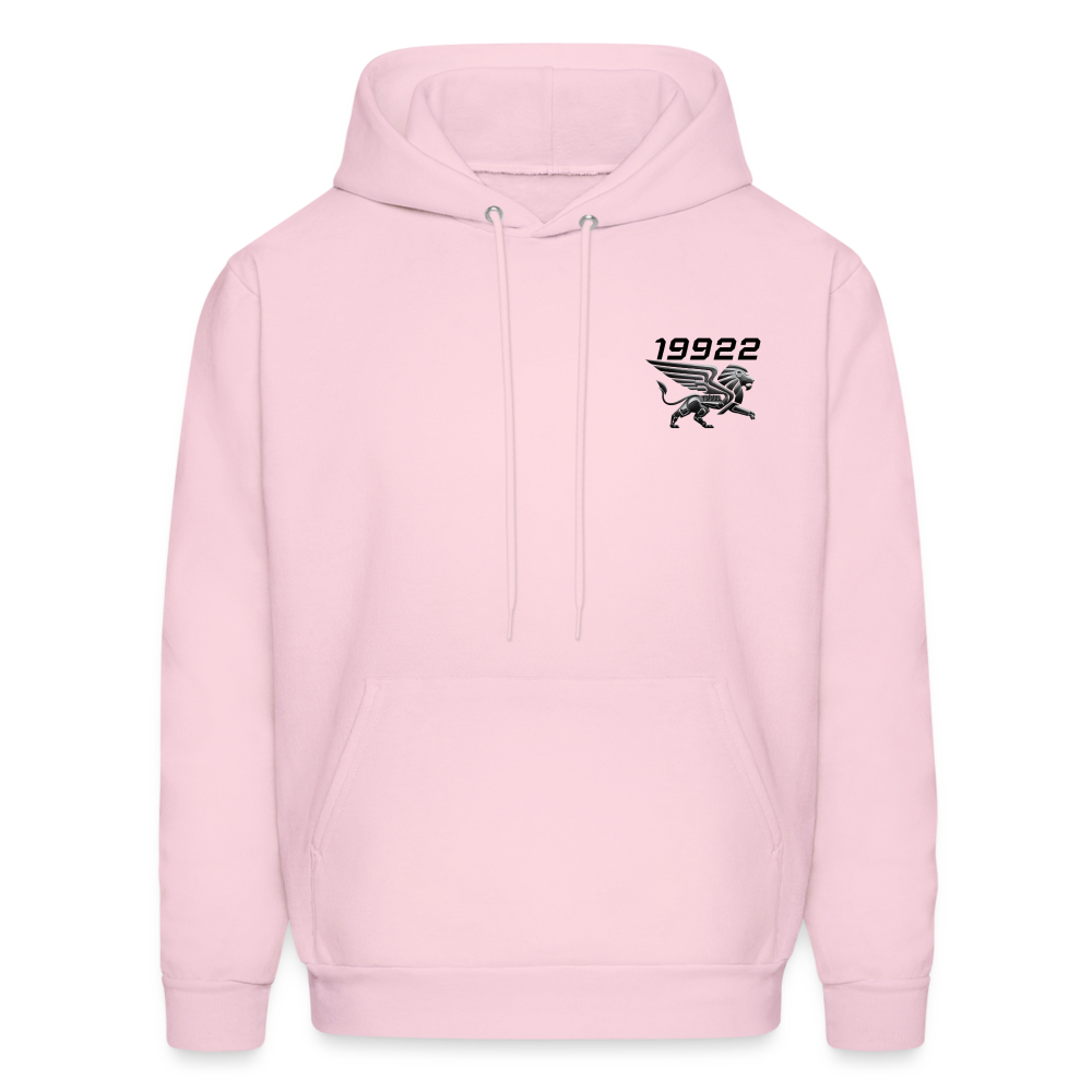 Men's Hoodie - pale pink