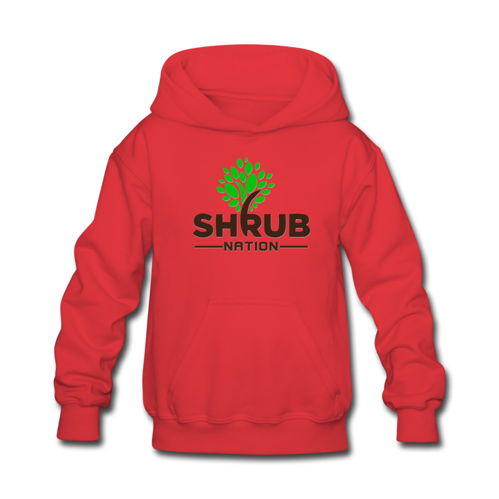 ShrubNation Team Hoodie - red