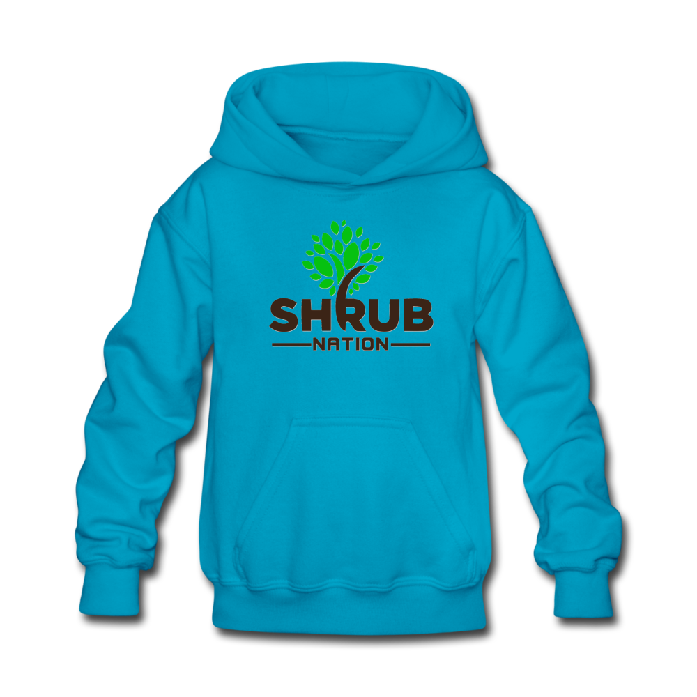 ShrubNation Team Hoodie - turquoise