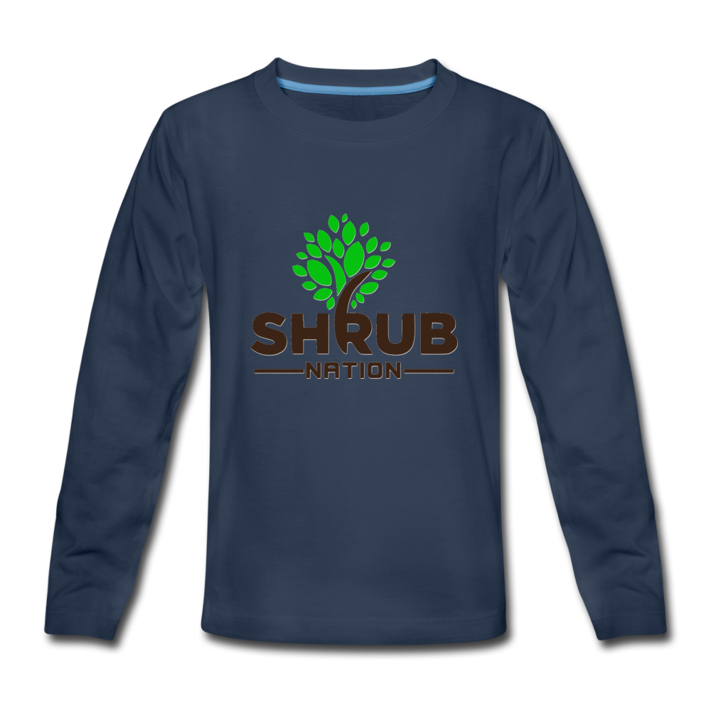 Shrubnation Team Long Sleeve T-Shirt - navy