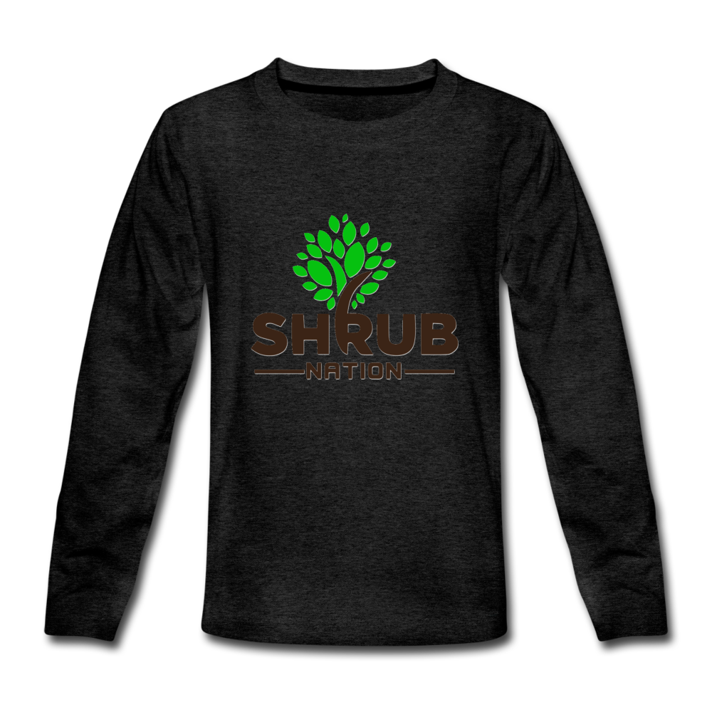 Shrubnation Team Long Sleeve T-Shirt - charcoal gray