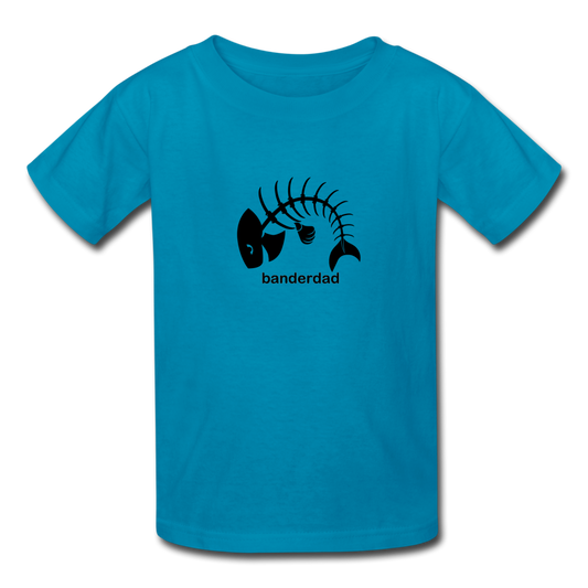 Banderdad Bonefish Kids' T-Shirt - turquoise