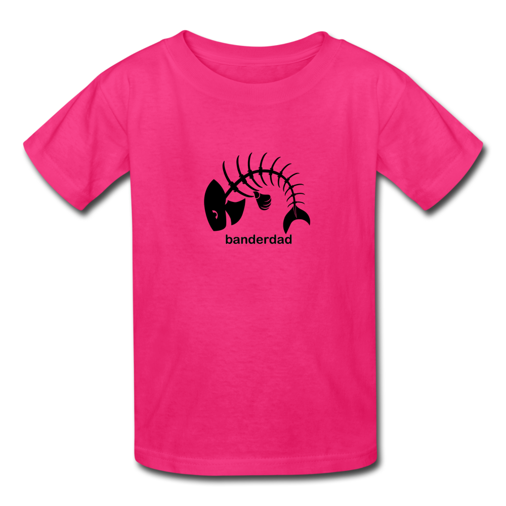 Banderdad Bonefish Kids' T-Shirt - fuchsia