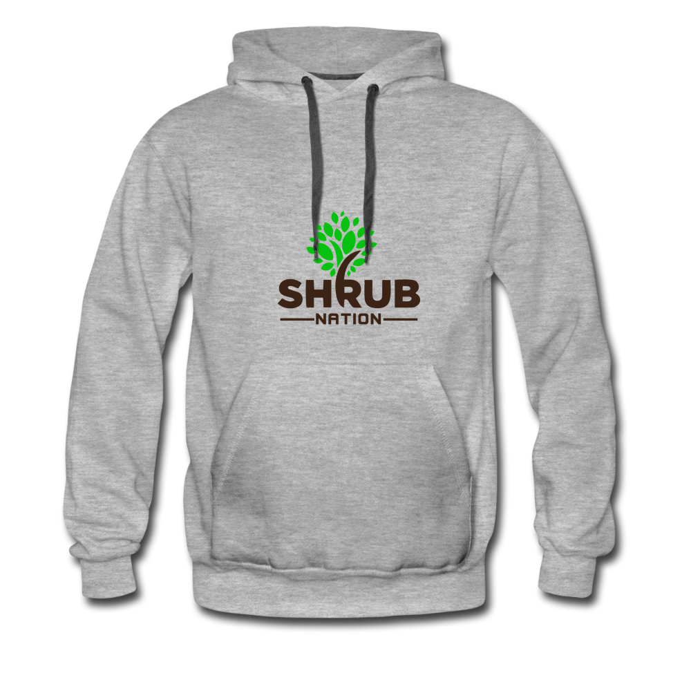 Shrub Nation Men’s Premium Hoodie - heather gray