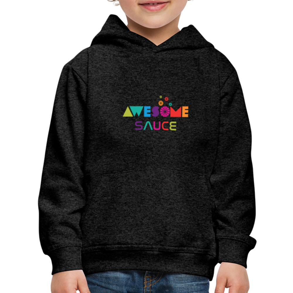 Awesome Sauce! Kids‘ Premium Hoodie - charcoal gray