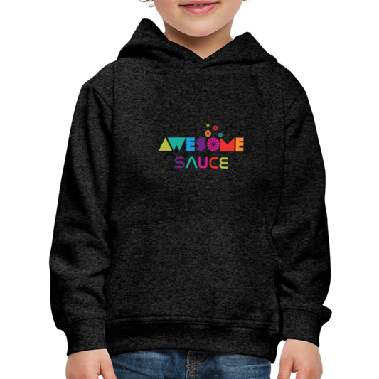 Awesome Sauce! Kids‘ Premium Hoodie - charcoal gray