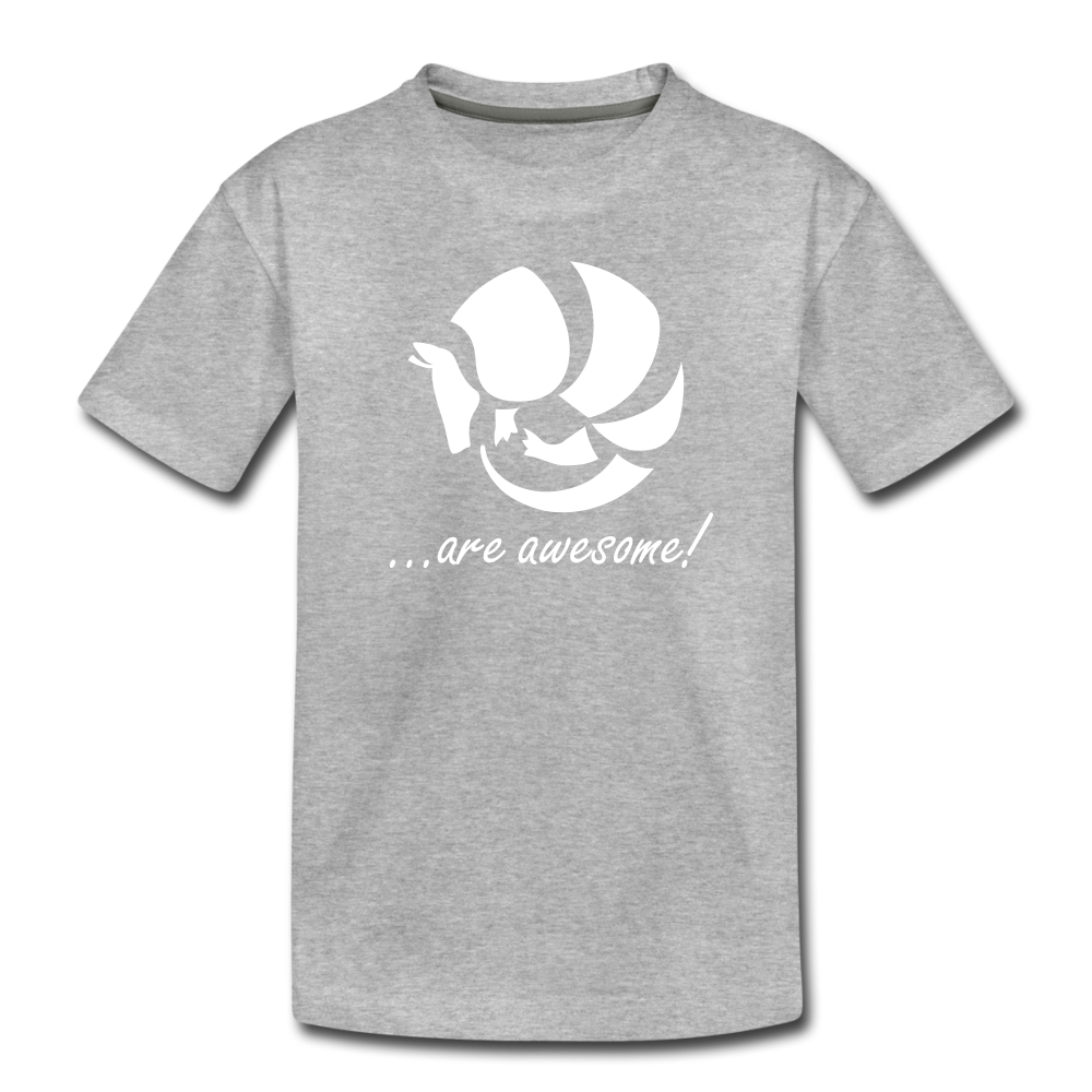 Awesome Sauce! Pangolin Kids' Premium T-Shirt - heather gray