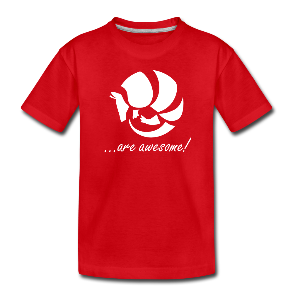 Awesome Sauce! Pangolin Kids' Premium T-Shirt - red