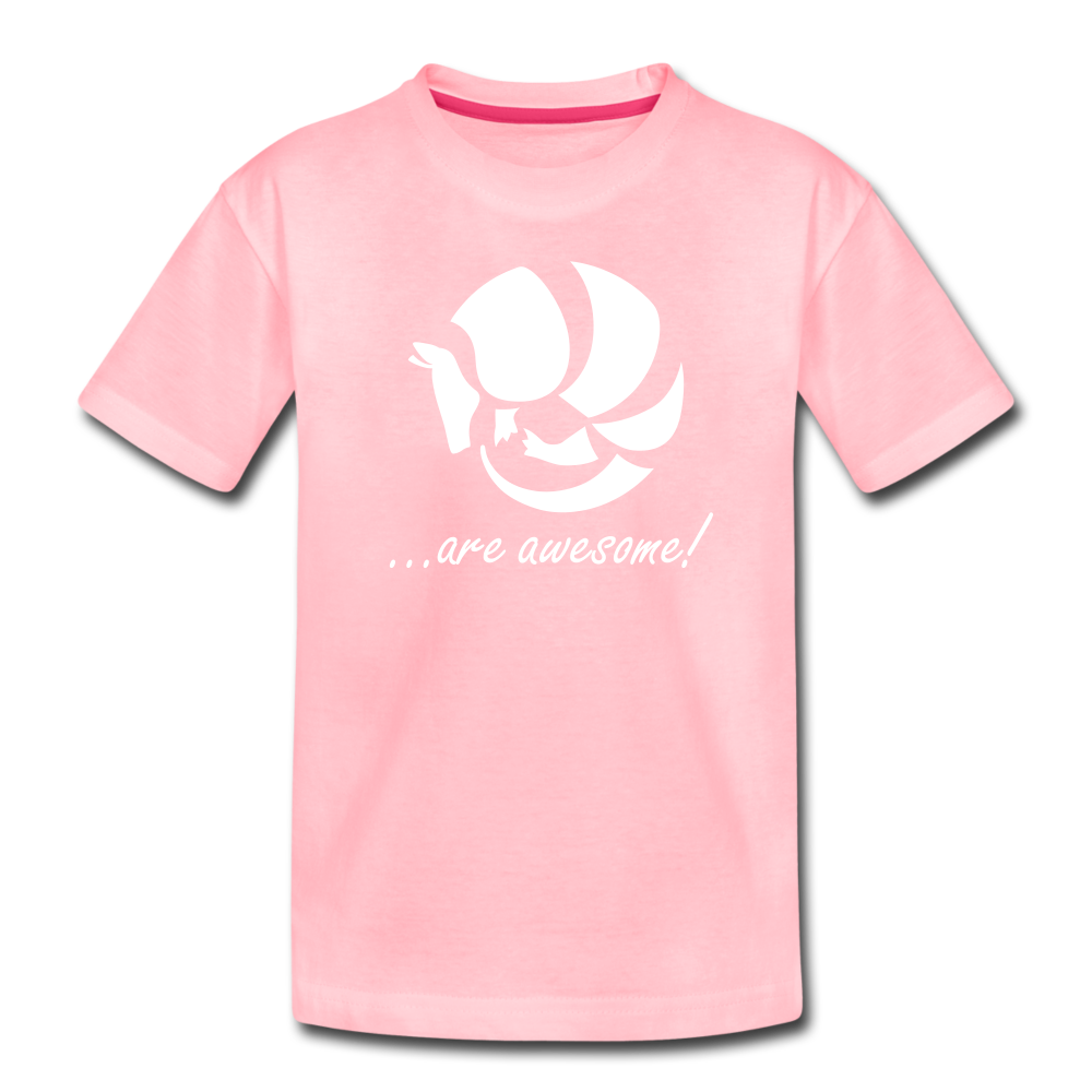 Awesome Sauce! Pangolin Kids' Premium T-Shirt - pink