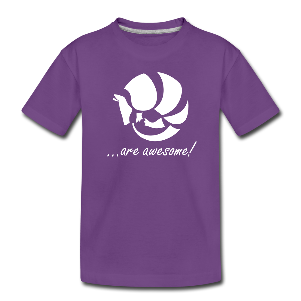 Awesome Sauce! Pangolin Kids' Premium T-Shirt - purple