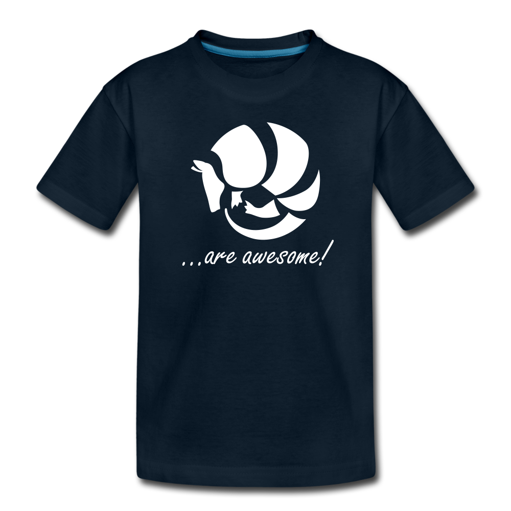 Awesome Sauce! Pangolin Kids' Premium T-Shirt - deep navy