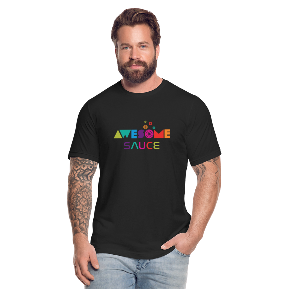 Awesome Sauce! Premium Adult T-Shirt by Bella + Canvas - black