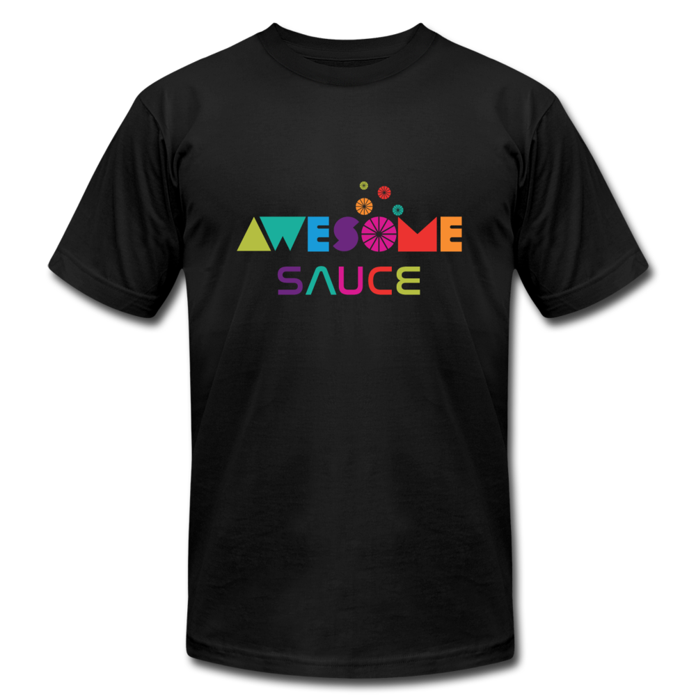 Awesome Sauce! Premium Adult T-Shirt by Bella + Canvas - black