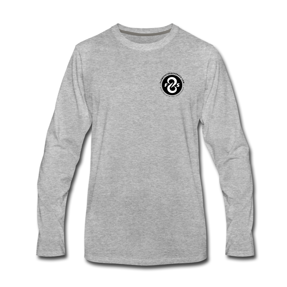 FlowState Premium Long Sleeve T-Shirt - heather gray