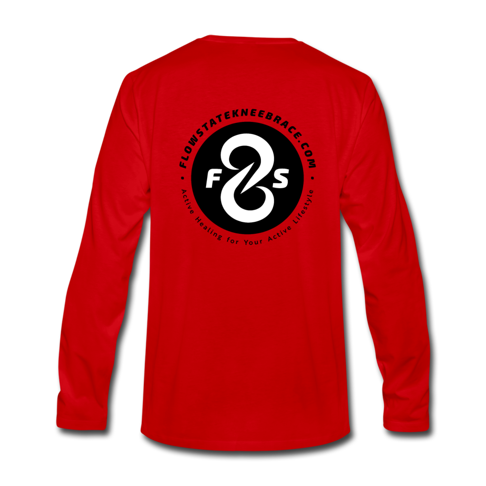 FlowState Premium Long Sleeve T-Shirt - red